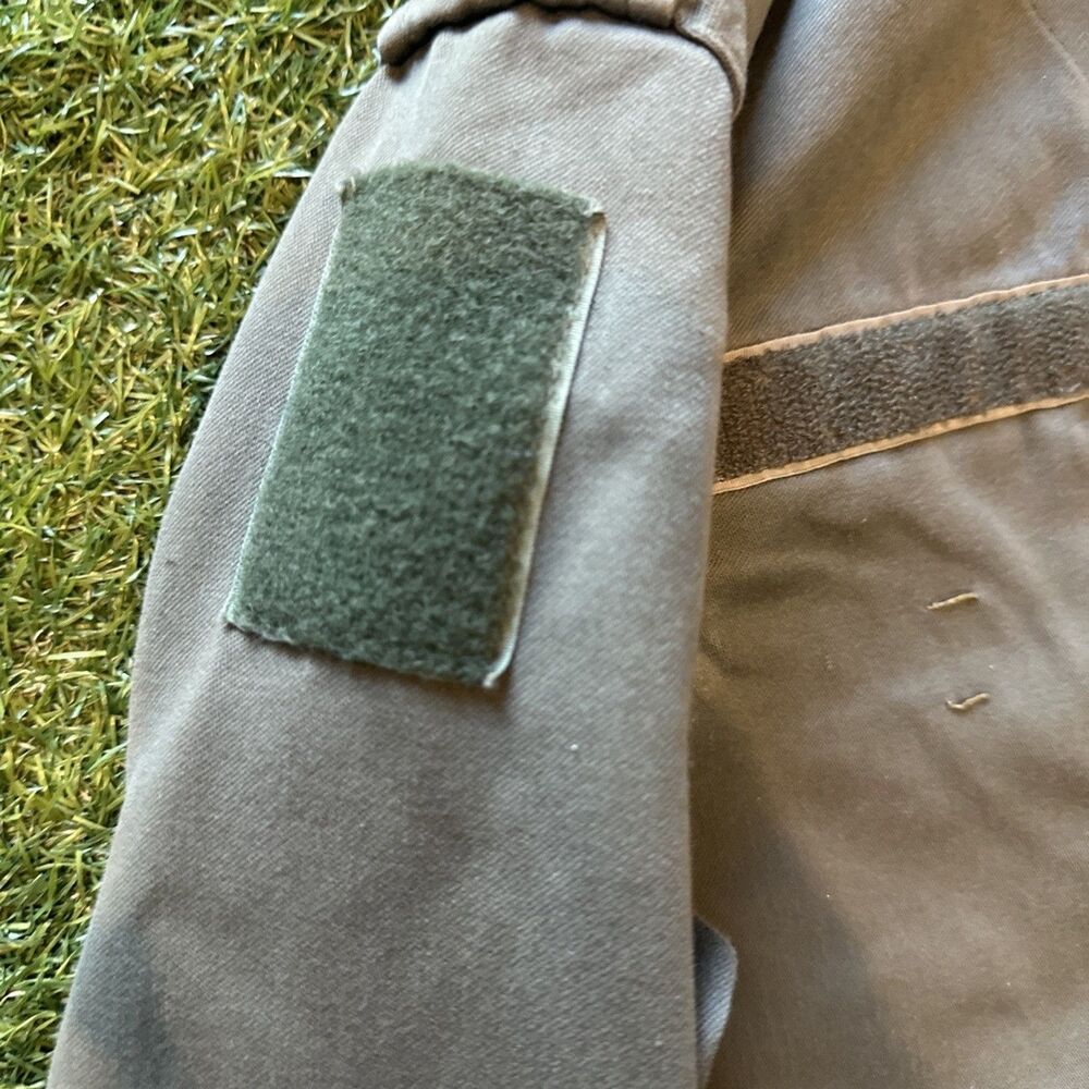 VINTAGE ARMY MILITARY Green COAT JACKET MENS 96 M 7080/9000 WAREIN LILLE 1988 - Picture 9 of 16